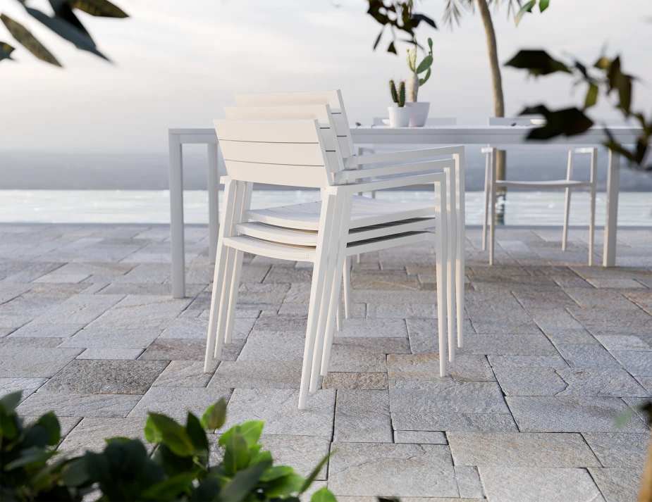 Halki Dining White