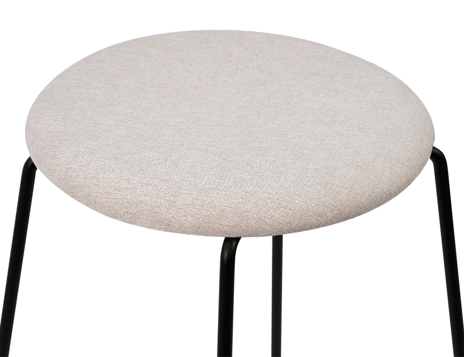 Hugo Low Stool Light Grey
