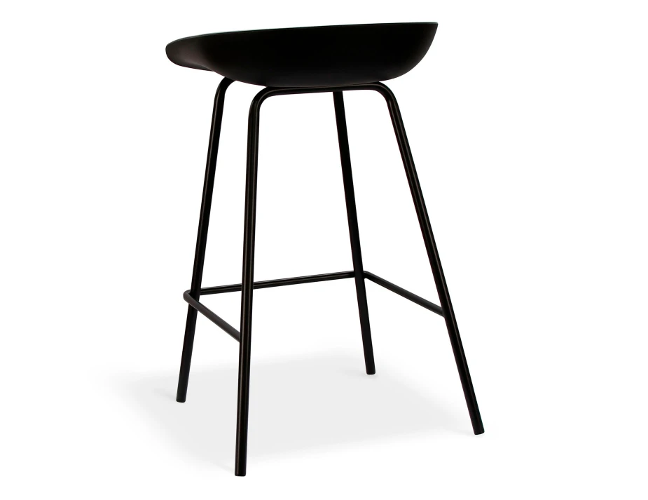 KobeStool MetalLegs Black Rear