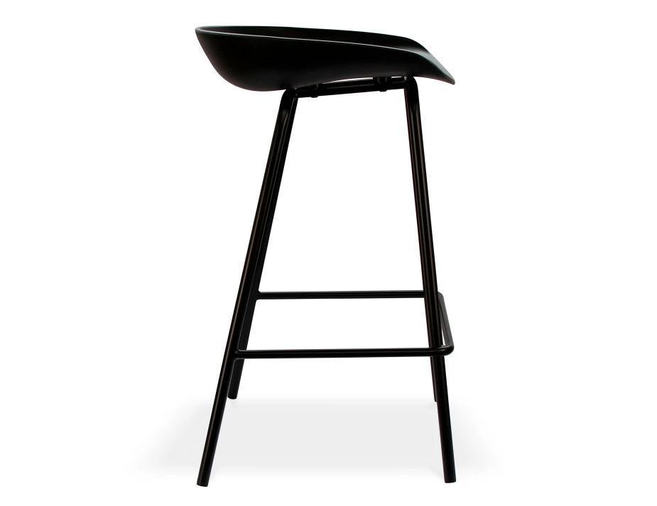 KobeStool MetalLegs Black Side