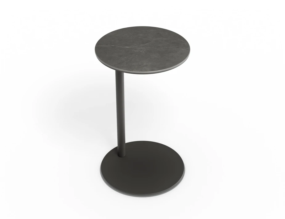 Lira Sidetable Basalt Charcoal