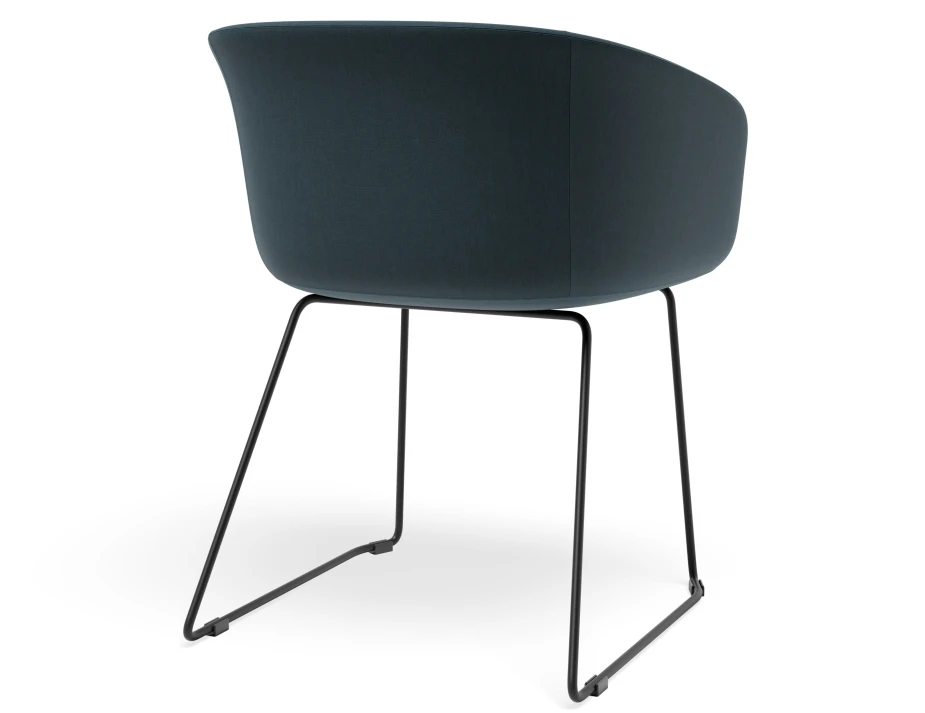 Lonsdale Armchair Sledbase Blue