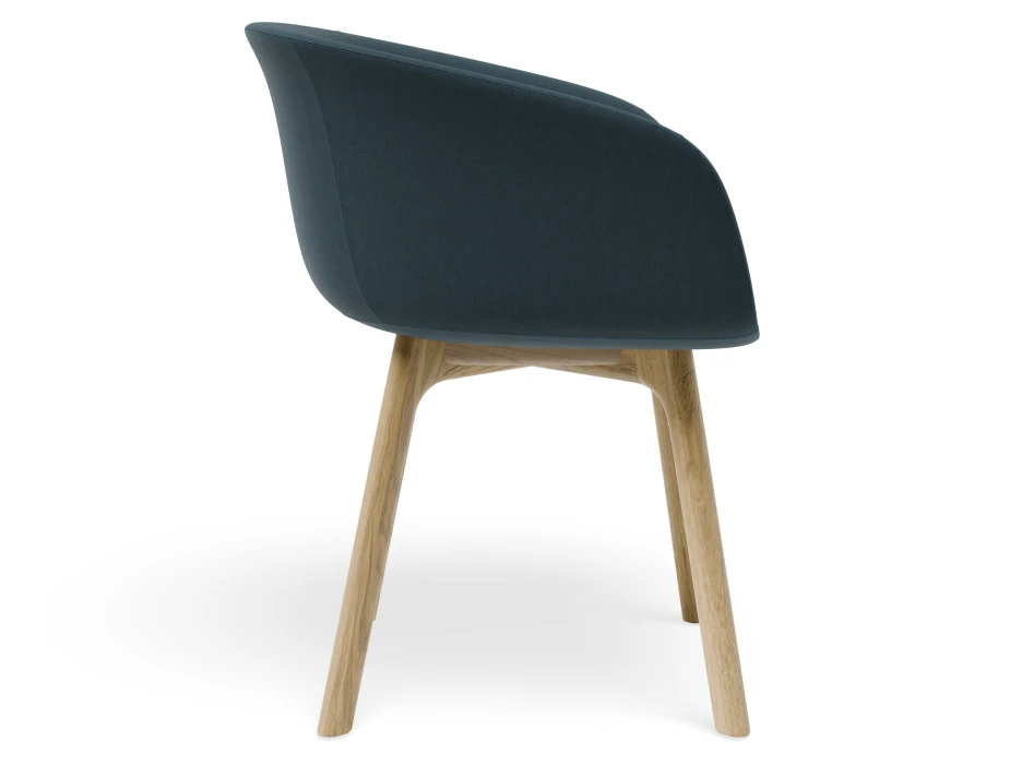 Lonsdale Armchair Naturalframe Blue