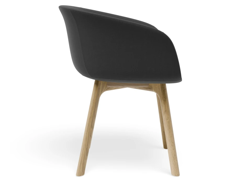 Lonsdale Armchair Naturalframe Darkgrey