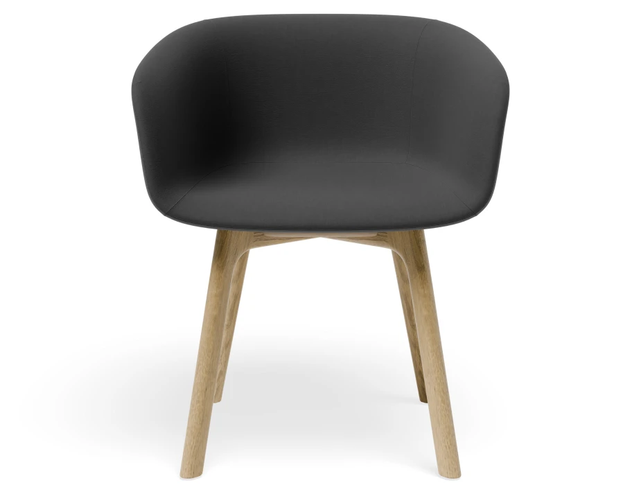 Lonsdale Armchair Naturalframe Darkgrey