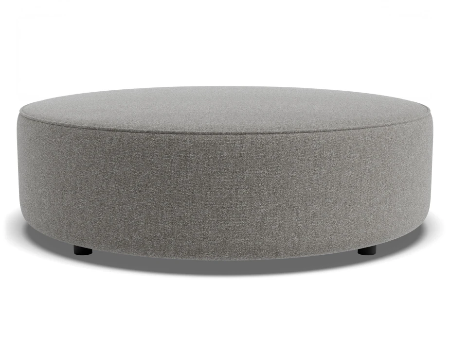 Lune Round High Ottoman 120cm Fossil Product