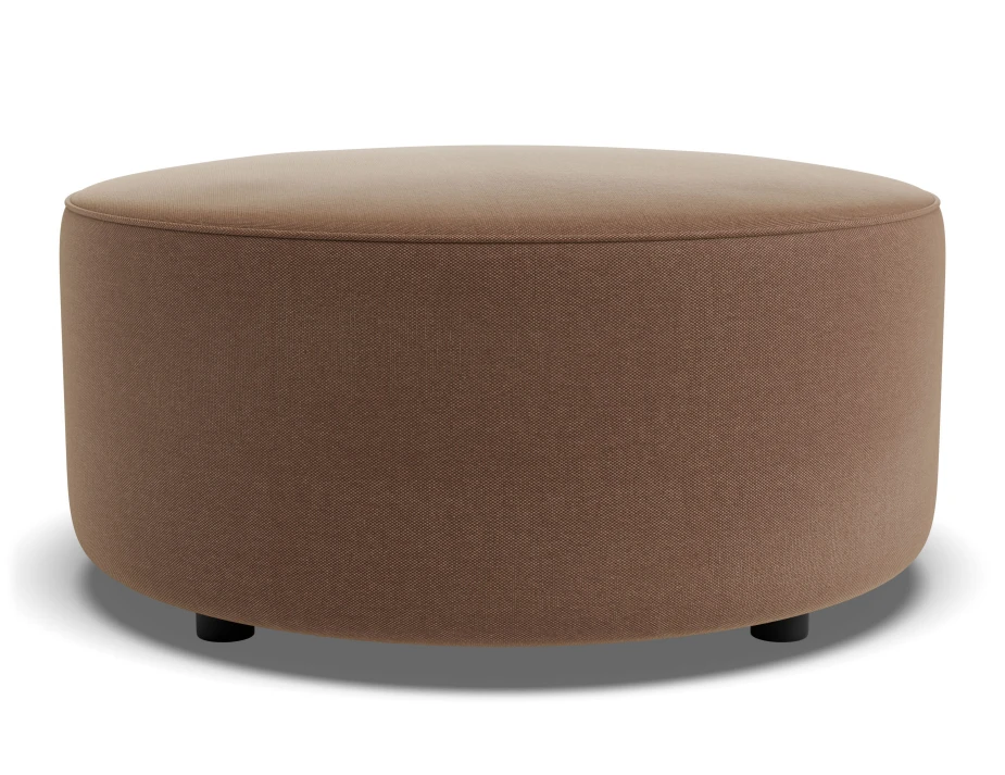 Lune Round High Ottoman 80cm Hazel Product