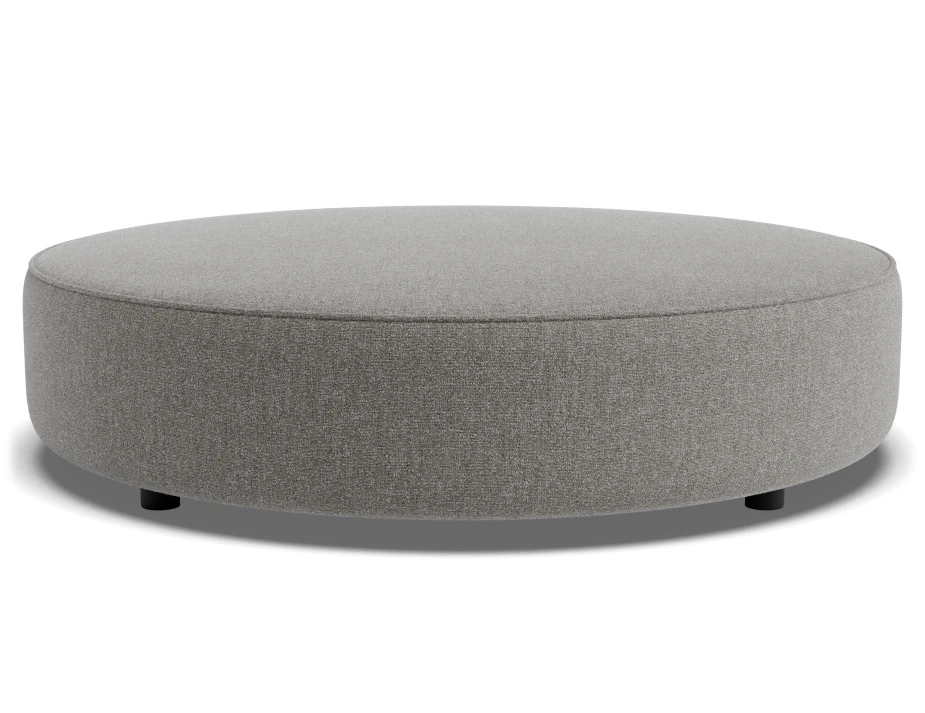 Lune Round Low Ottoman 120cm Fossil Product