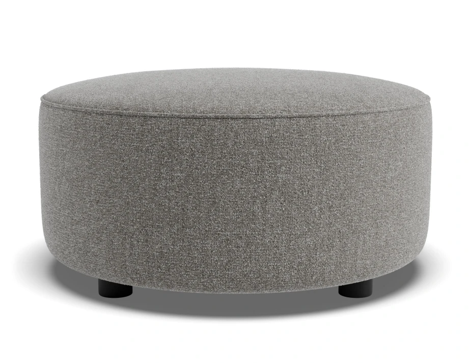 Lune Round Low Ottoman 60cm Product Fossil