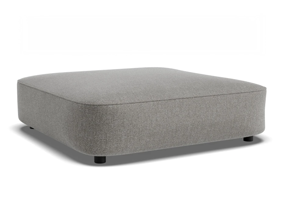 Lune Square Low Ottoman 100cm Fossil Product