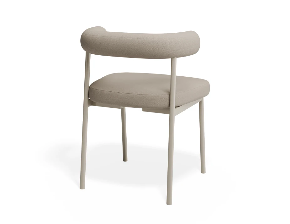 Marlowe Diningchair Grey Fawnbeige