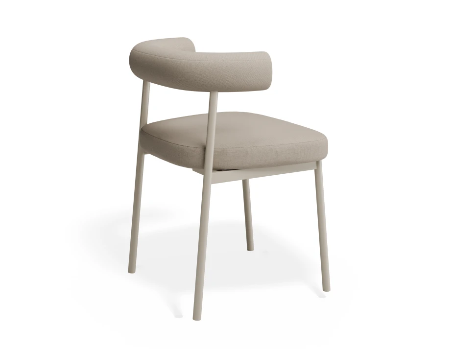 Marlowe Diningchair Grey Fawnbeige