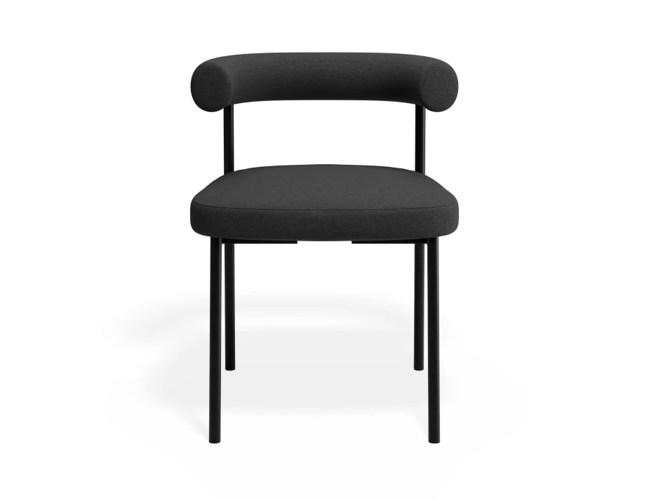 Marlowe Diningchair Black Anthracite
