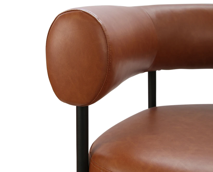 Marlowe Lounge Chair Retro Brandy