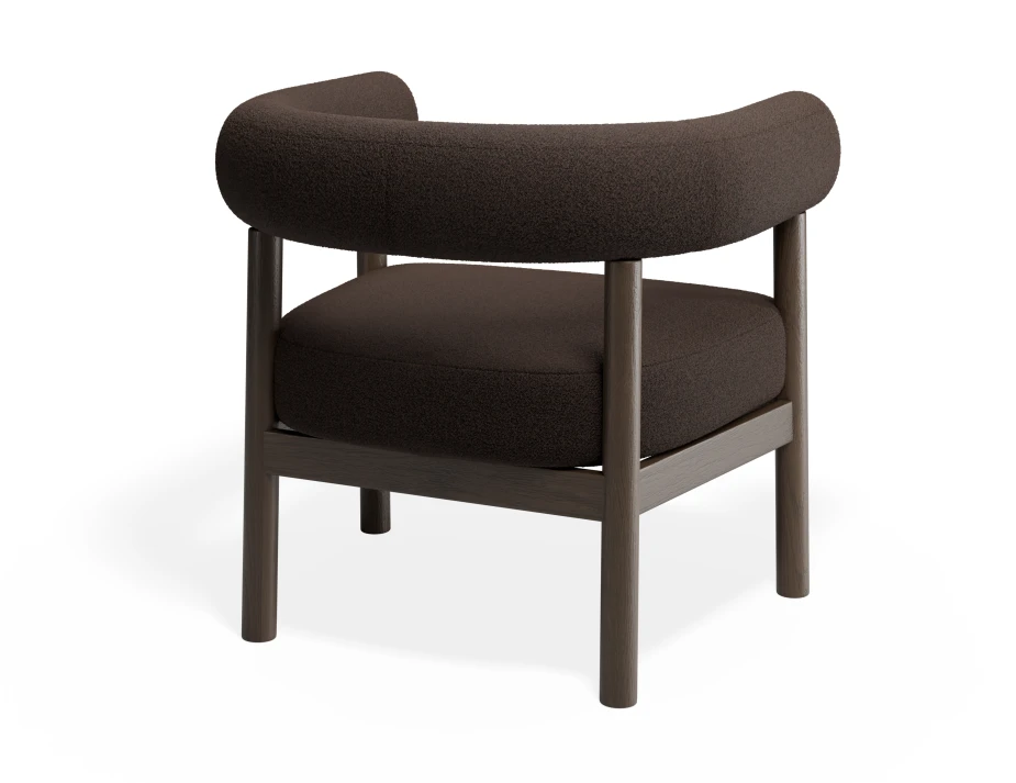 Marlowe Loungechair Brown Cacao