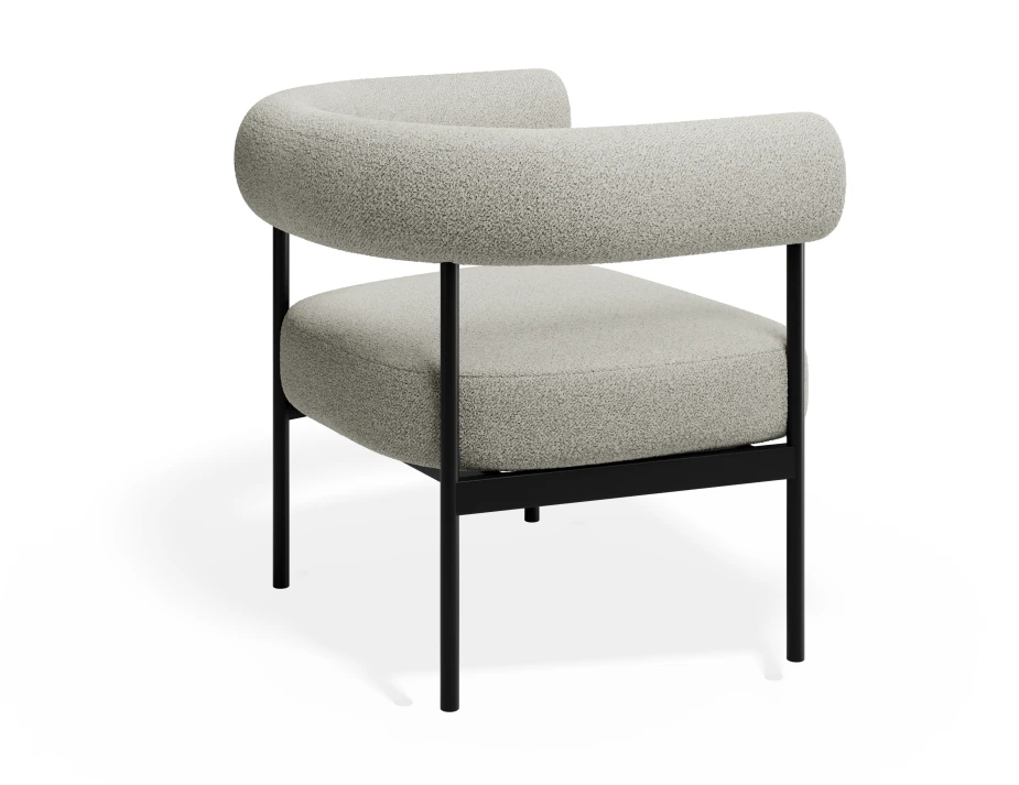 Marlowe Loungechair Black Ivory
