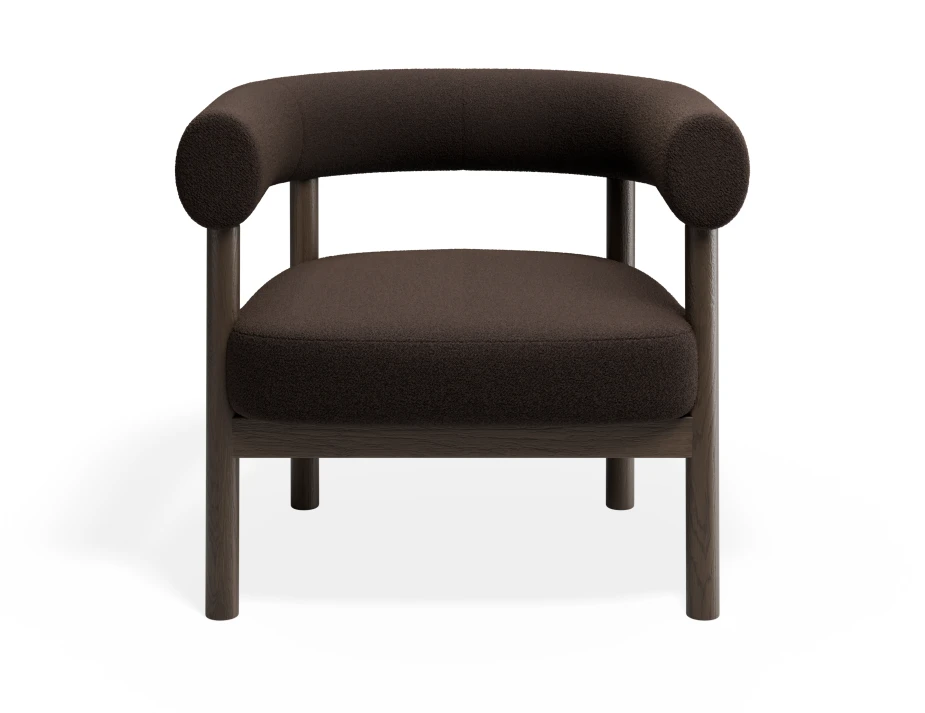 Marlowe Loungechair Brown Cacao