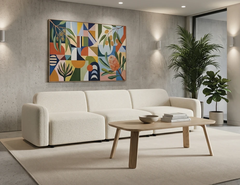 Sofa And Coffee Table