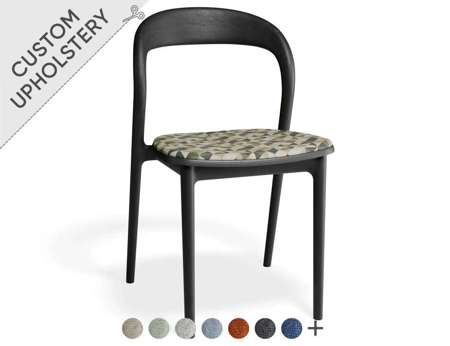 Mia Chair Black Custom