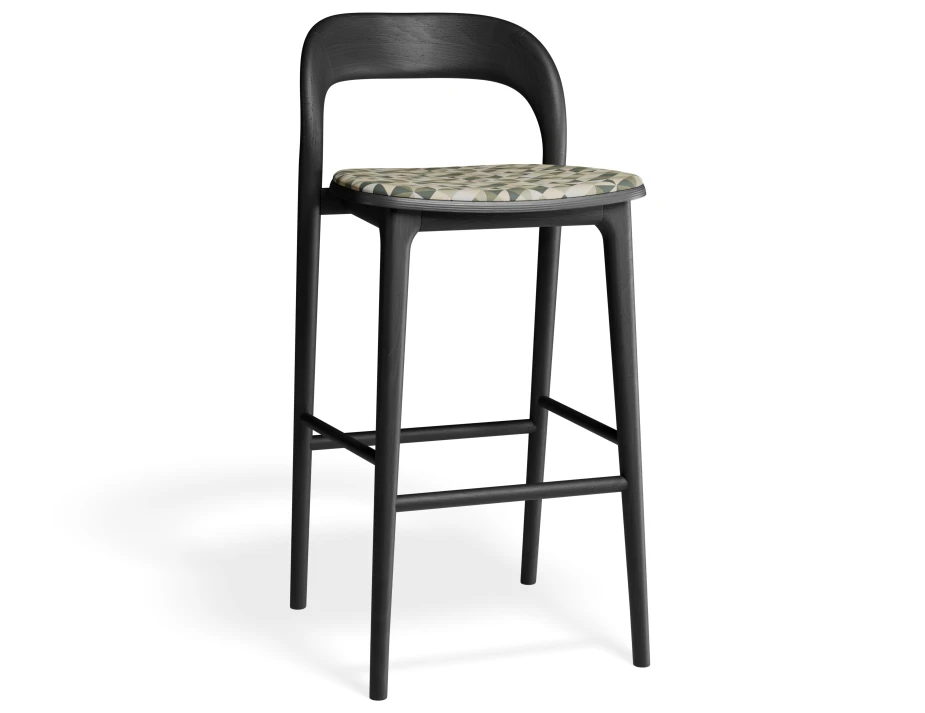 Miav2 Barstool Black Eucalyptpyramid