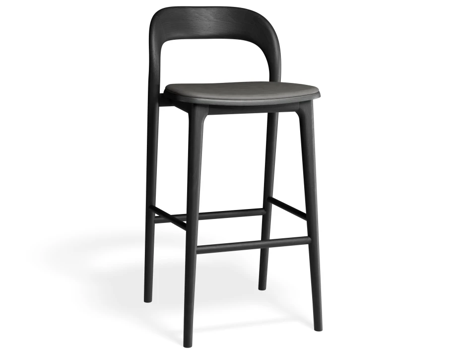 Miav2 Barstool Black Grey