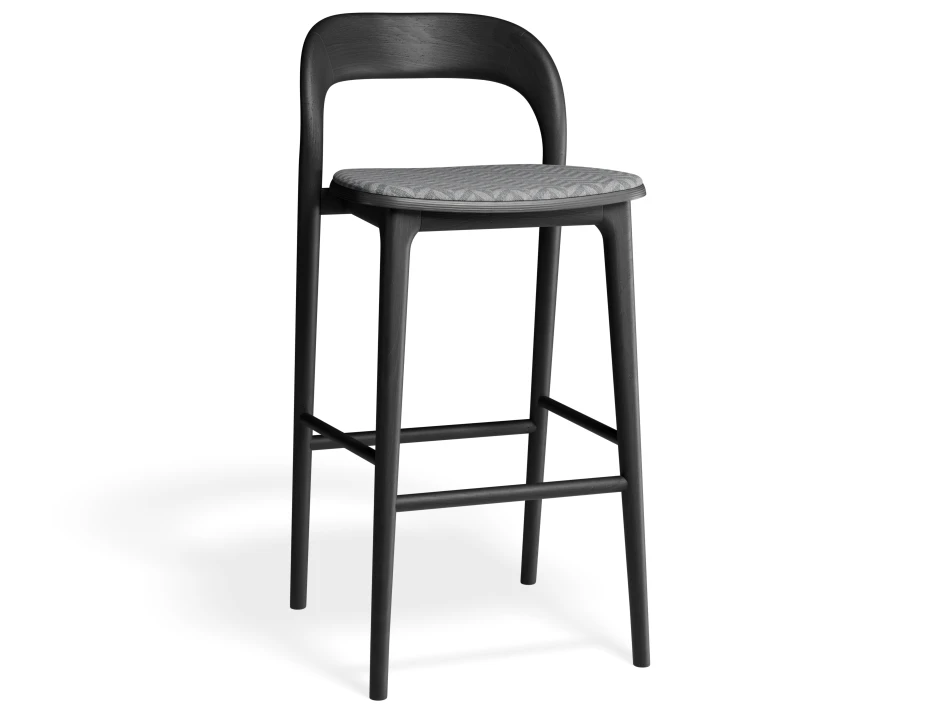 Miav2 Barstool Black Lazaruslupine