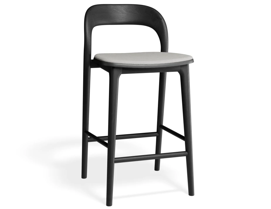 Miav2 Kitchenstool Black Cloudgrey