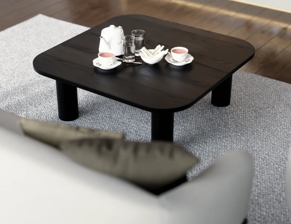 Orbix Squarecoffeetable Black