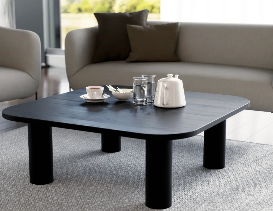 Orbix Squarecoffeetable Black