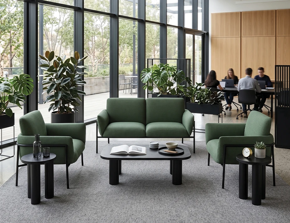 Charlie 2 Seater Green