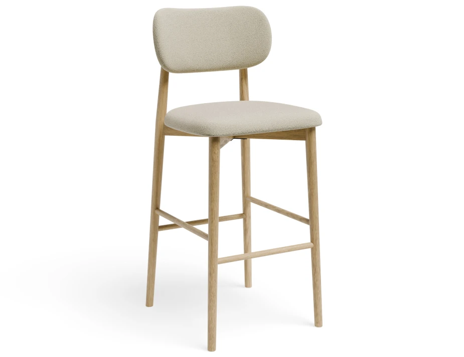 Absalon Barstool Ivorycream
