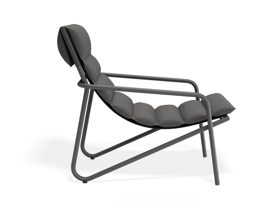 Paloma Occasionalchair Charcoal Darkgrey