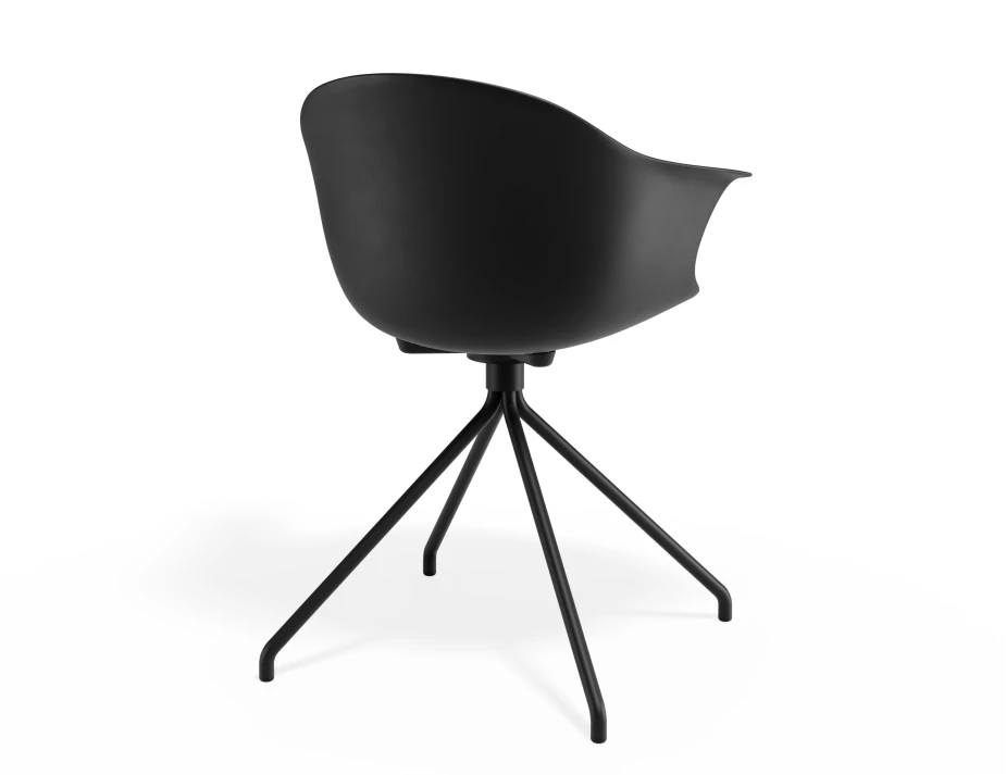 Pebble Armchair Blackseat Pyramidfixed