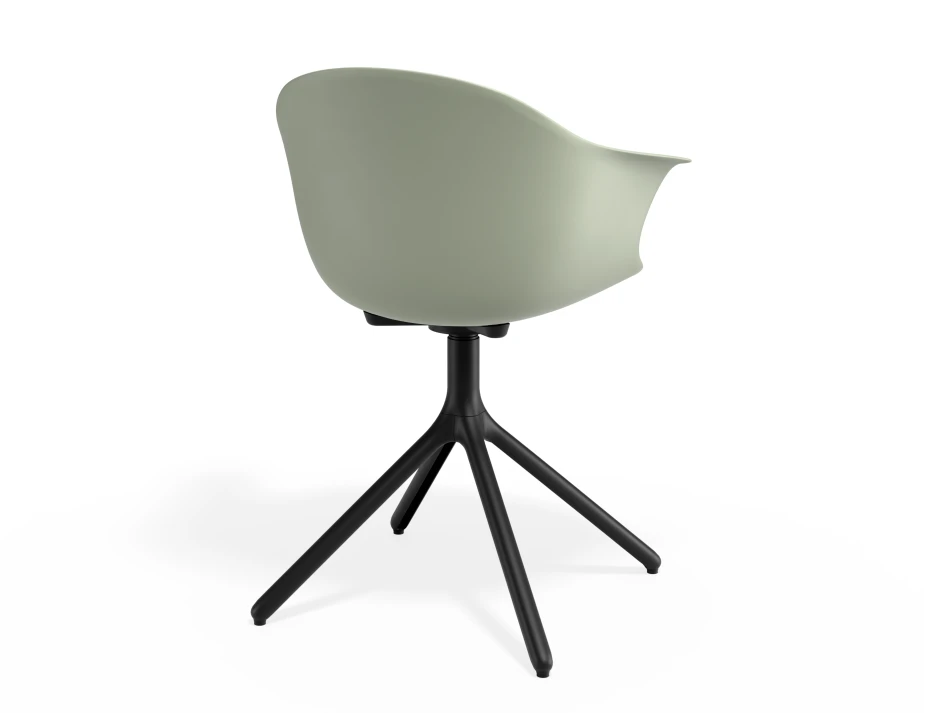 Pebble Armchair Greenseat Swivelbase