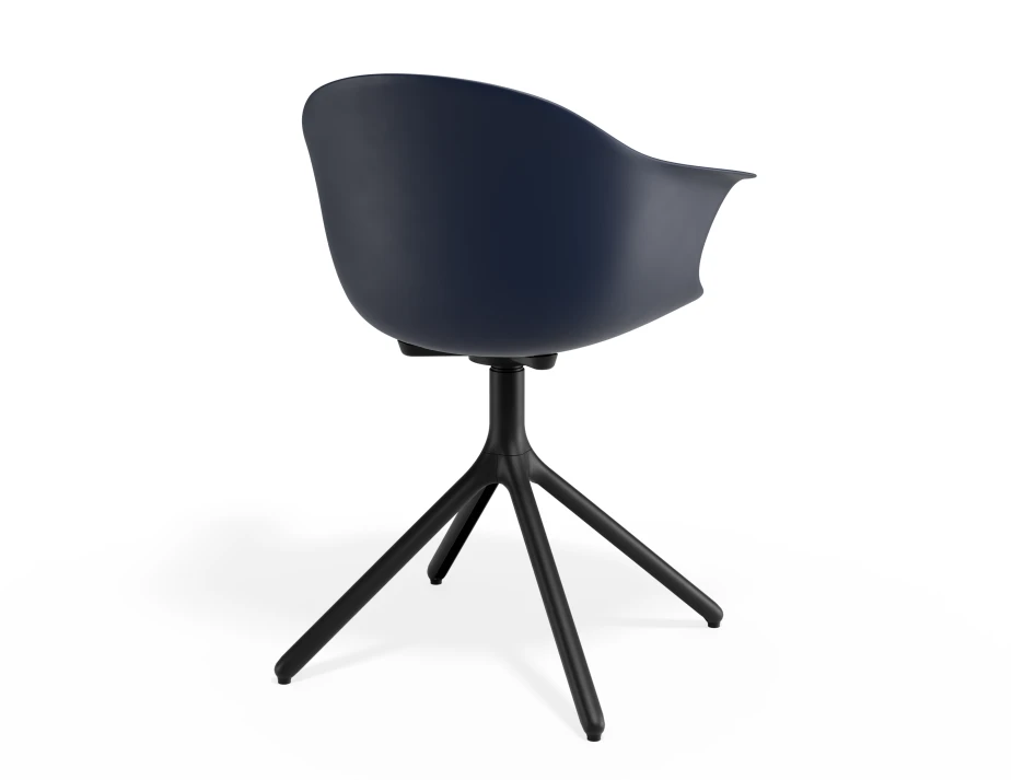 Pebble Armchair Navyseat Swivelbase