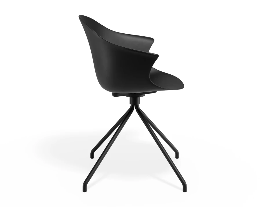 Pebble Armchair Blackseat Pyramidfixed