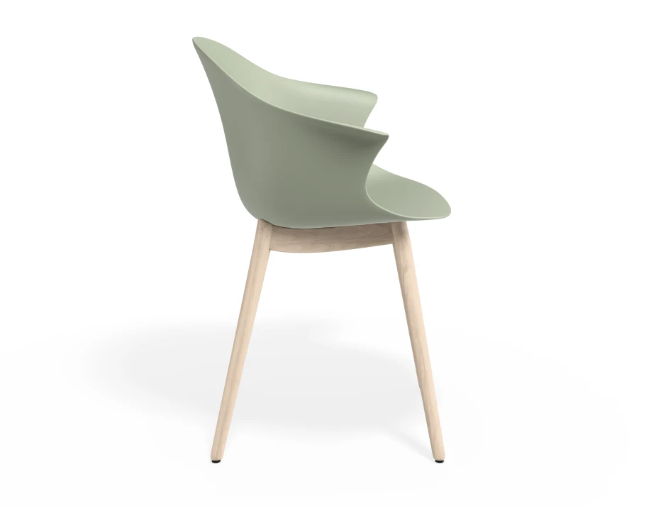 Pebble Armchair Greenseat Beechbase