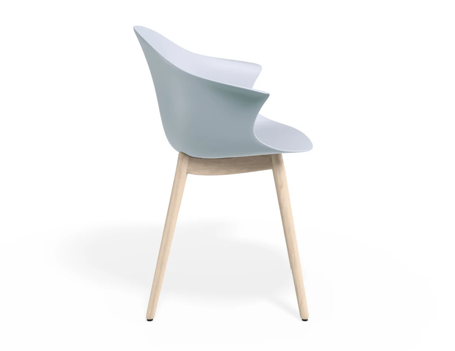 Pebble Armchair Palebluev3seat Beechbase