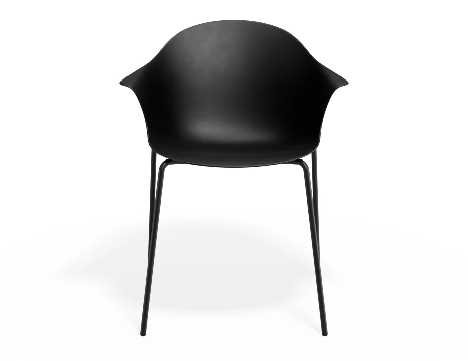 Pebble Armchair Blackseat 4postblack