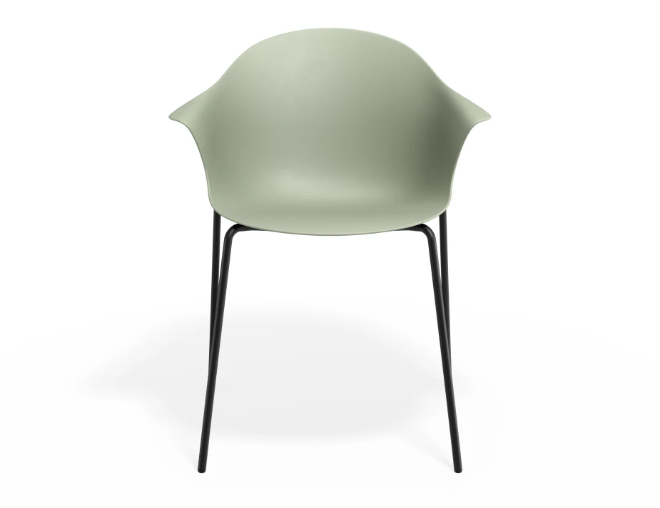 Pebble Armchair Greenseat 4postblack