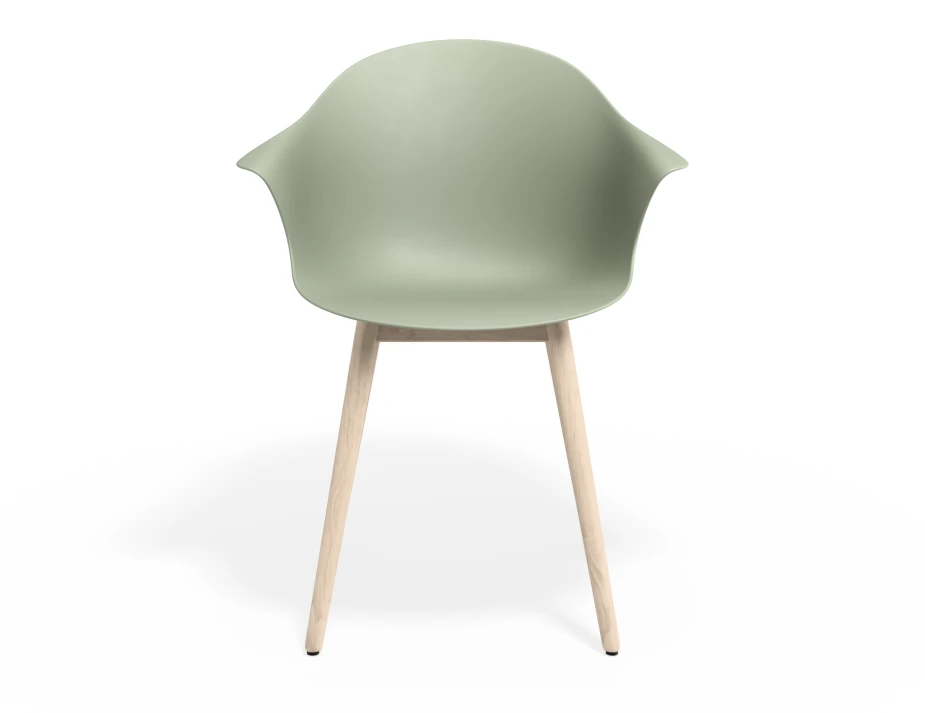 Pebble Armchair Greenseat Beechbase