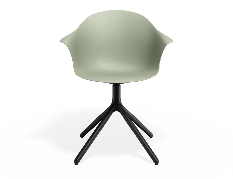 Pebble Armchair Greenseat Swivelbase