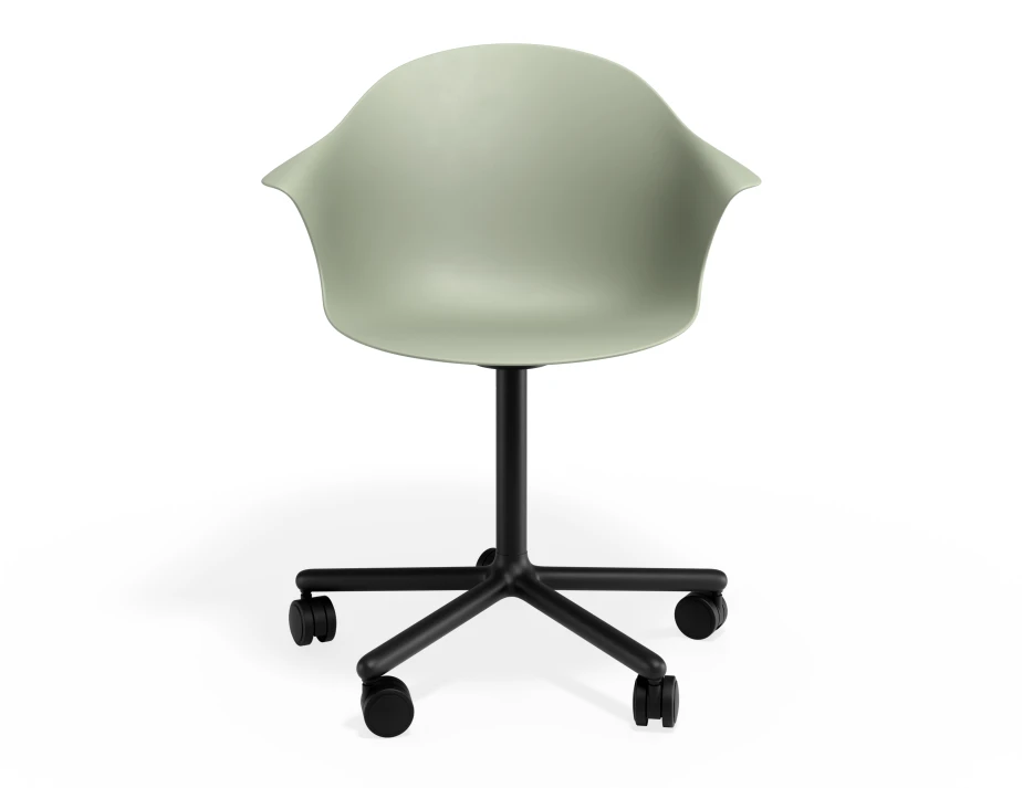 Pebble Armchair Greenseat Swivelcastors