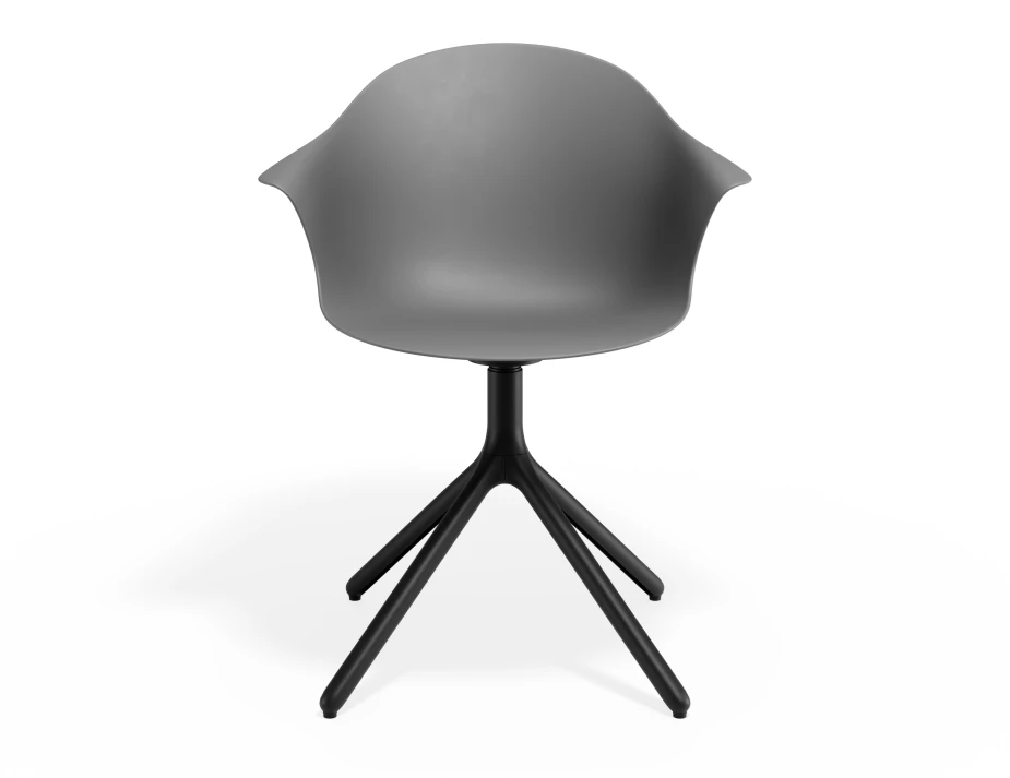 Pebble Armchair Greyseatv2 Swivelbase