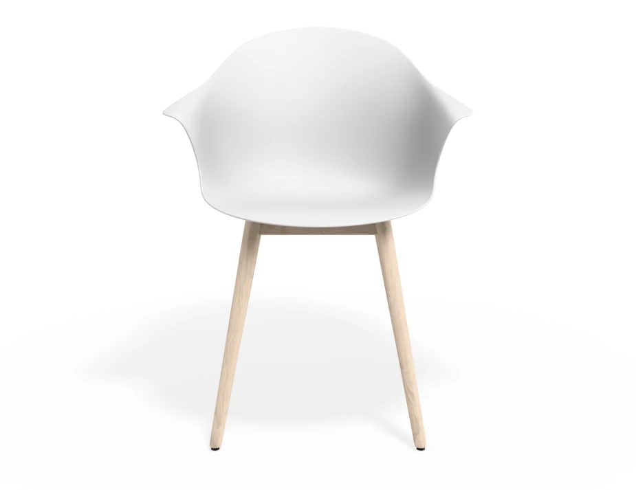Pebble Armchair Whiteseat Beechbase