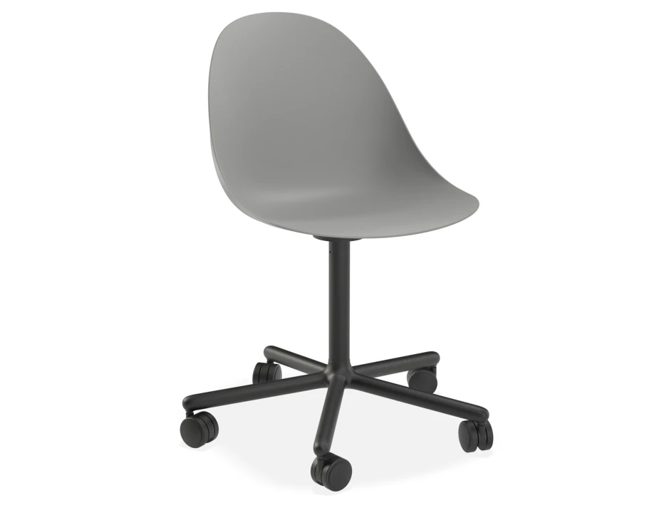 Grey Swivel Castor Pebble Main