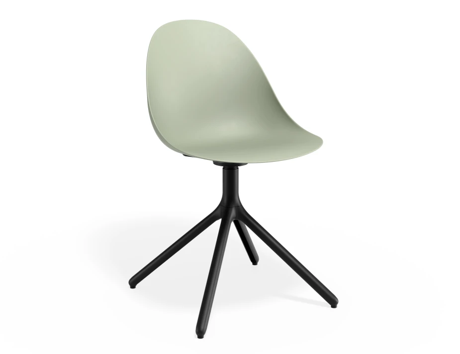 Pebble Chair Greenseat Swivelbase