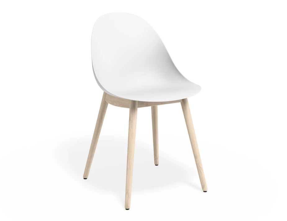 Pebble Chair Whiteseat Beechbase