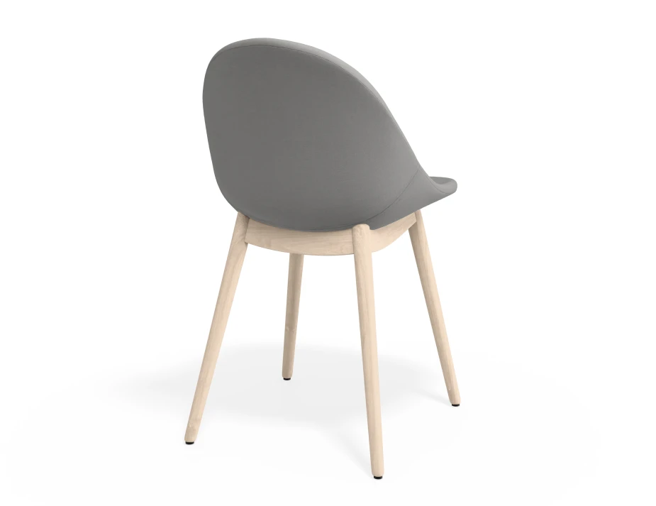 Pebble Chair Cloudgreyfabricseat Beechbase