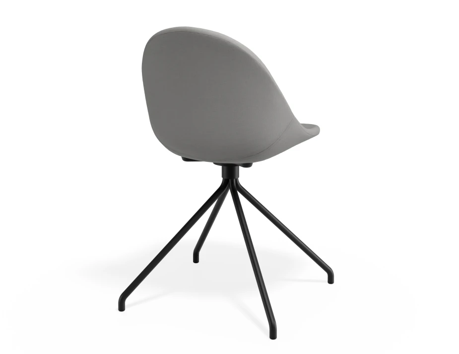Pebble Chair Cloudgreyfabricseat Pyramidfixed